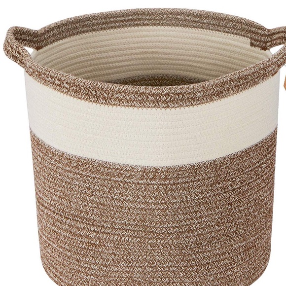 Other - 🆕NWOT Rope Basket Storage Bin Trendy Container